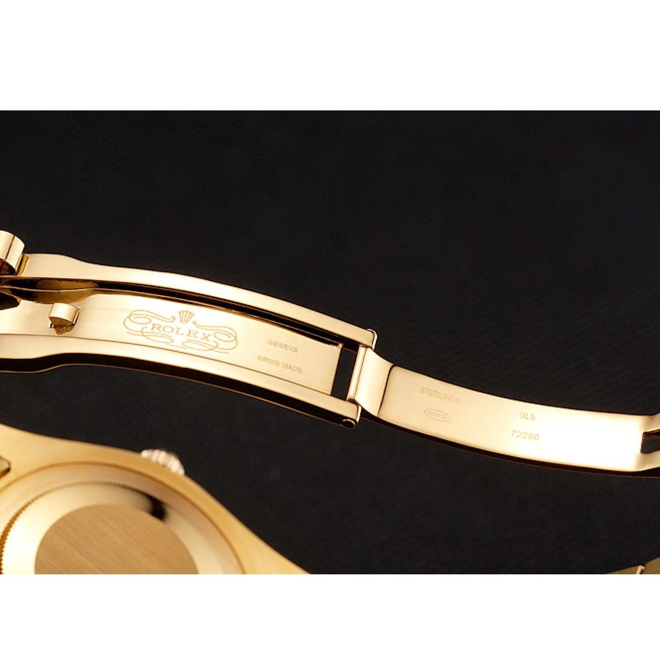 Rolex copies cheap Champagne Diamond Rolex Dial Bracelet Gold Bezel 1454099 Swiss Day-Date 0630